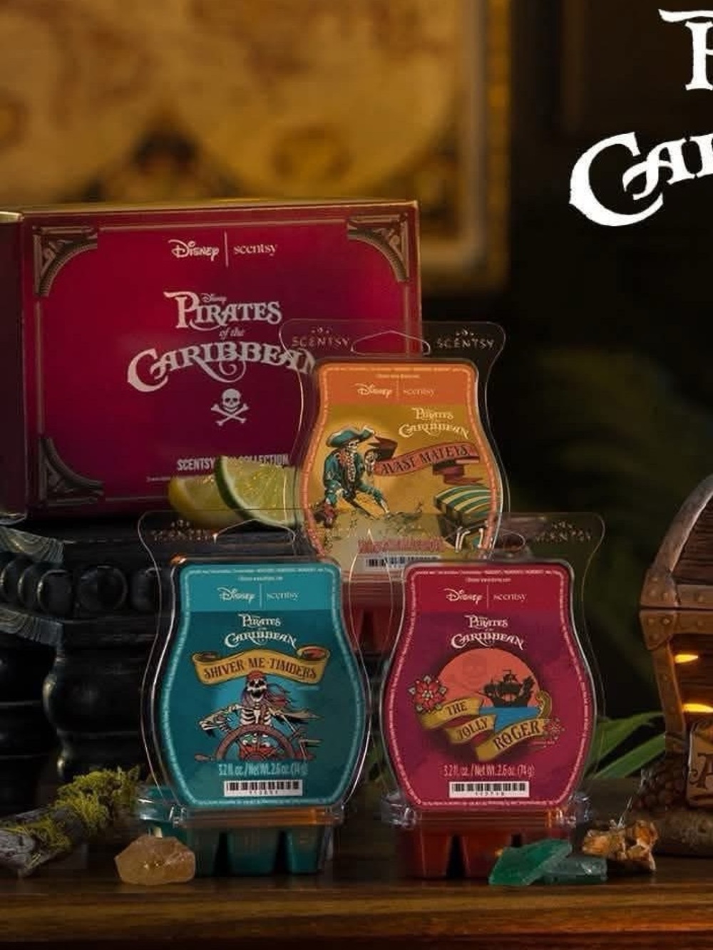 🏴☠️ Scentsy Disney Pirates of the Caribbean – Scentsy Wax Collection